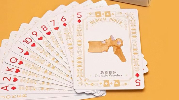 Medical Poker, White Playing Cards - Image 2