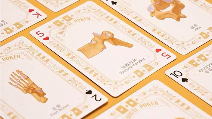 Medical Poker, White Playing Cards - Image 3