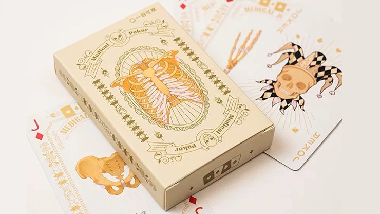 Medical Poker, White Playing Cards