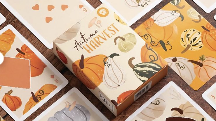 Autumn Harvest Playing Cards by Puckator UK