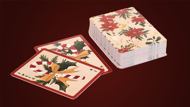 Christmas Botanicals Playing Cards by Puckator UK - Image 3
