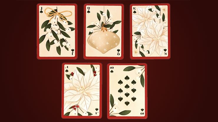 Christmas Botanicals Playing Cards by Puckator UK - Image 5
