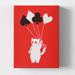 Kitten Diary - Red Limited Edition Playing Cards by ACPC