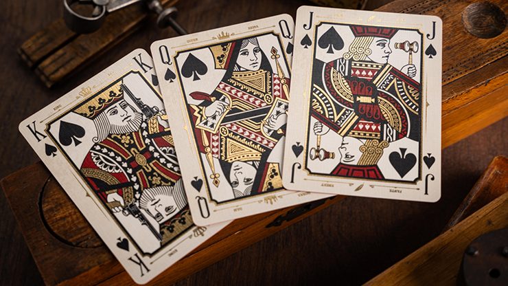 The Parlour Royale Ivory Edition, Red Edge Printing Playing Cards - Image 4