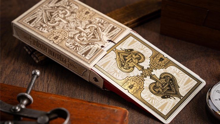 The Parlour Royale Ivory Edition, Red Edge Printing Playing Cards - Image 5