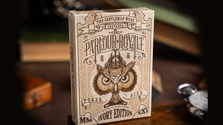 The Parlour Royale Ivory Edition, Red Edge Printing Playing Cards
