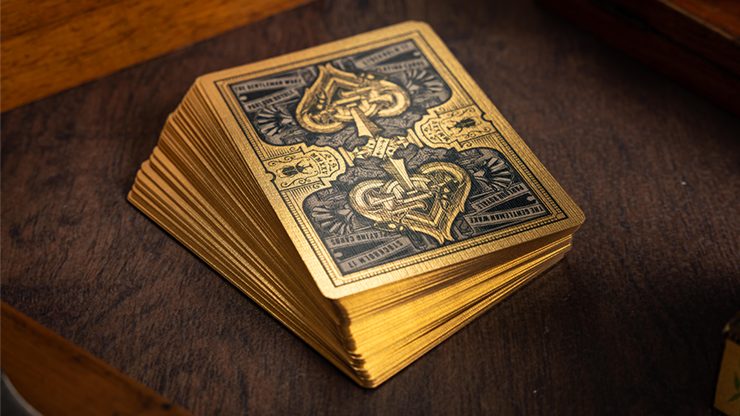 The Parlour Royale Legacy Edition, Gold Gilded Playing Cards - Image 2