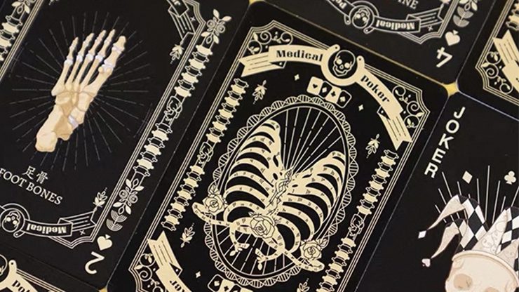 Medical Poker, Black Playing Cards - Image 4