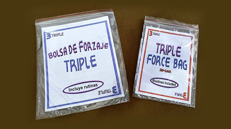 Triple Force Zip Lock Bag, Small, 6.5 x 9.5 inch