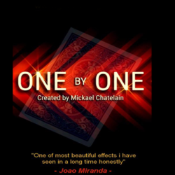 One by One (Red) by Mickal Chatelain