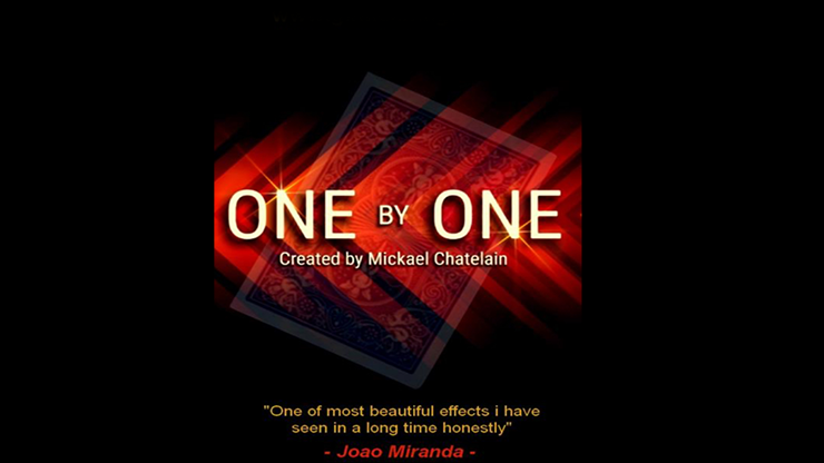 One by One (Red) by Mickal Chatelain